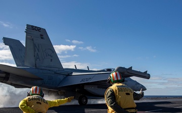 Nimitz Conducts Flight Operations