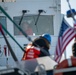 USCGC Polar Star (WAGB 10) conducts boat operations in McMurdo Sound during Operation Deep Freeze