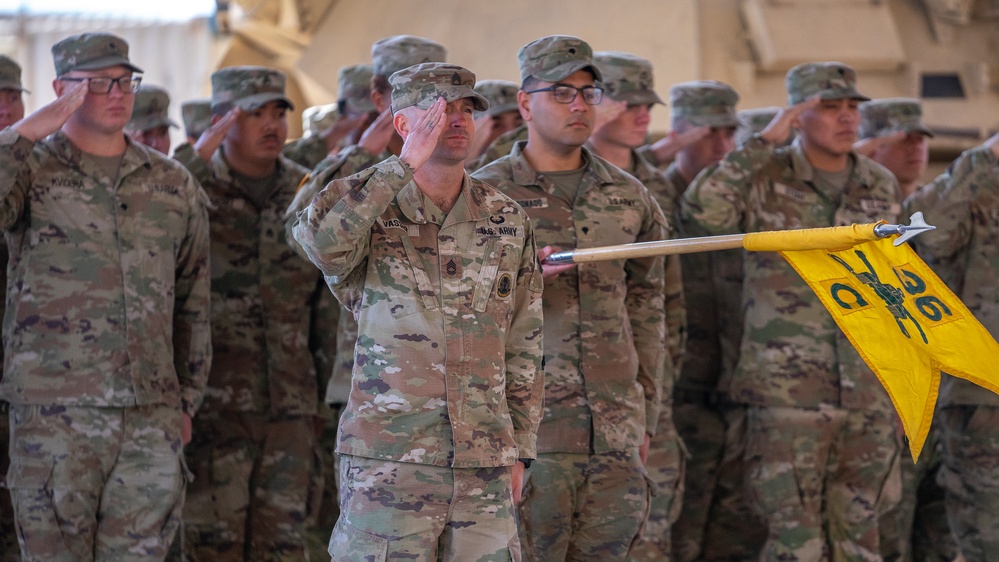 1st Battalion, 36th Infantry Regiment Change of Responsibility