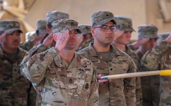 1st Battalion, 36th Infantry Regiment Change of Responsibility