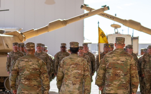 1st Battalion, 36th Infantry Regiment Change of Responsibility