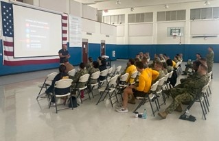 NR MSCFE HQ Sailors Participate in Tactical Combat Casualty Care Training During Drill Weekend