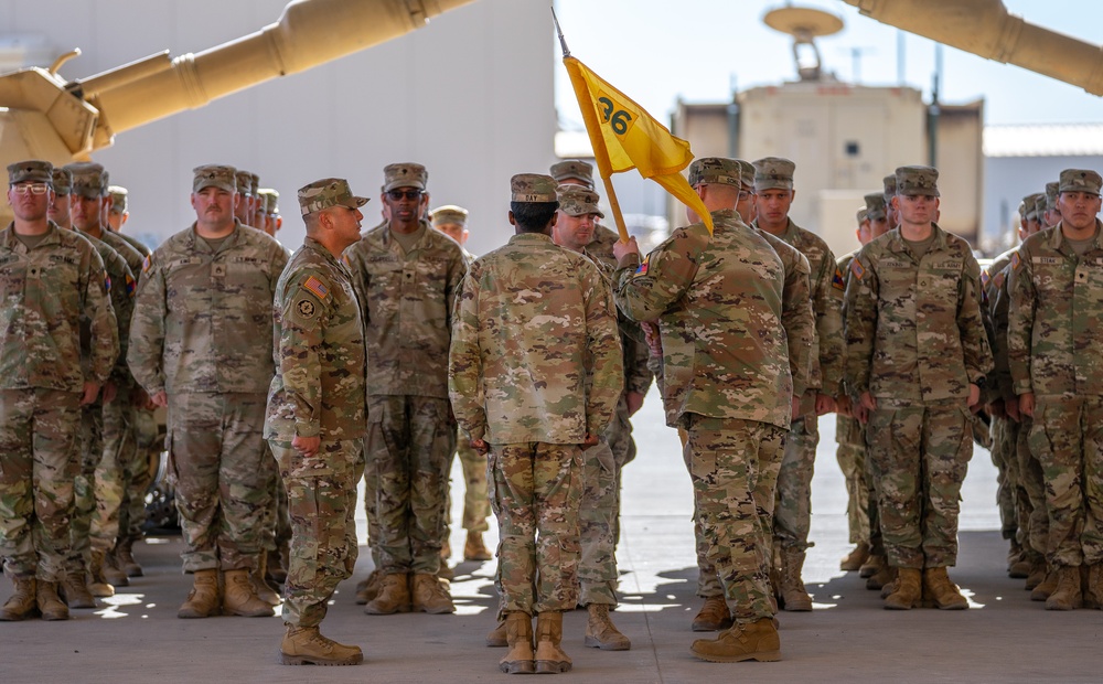 1st Battalion, 36th Infantry Regiment Change of Responsibility