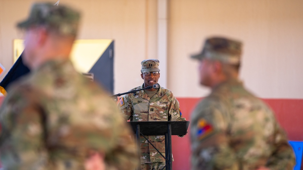 1st Battalion, 36th Infantry Regiment Change of Responsibility