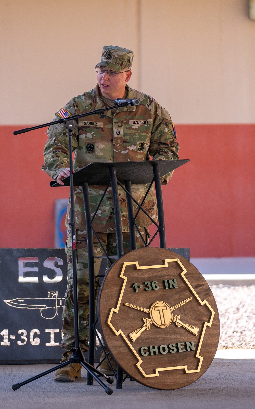 1st Battalion, 36th Infantry Regiment Change of Responsibility