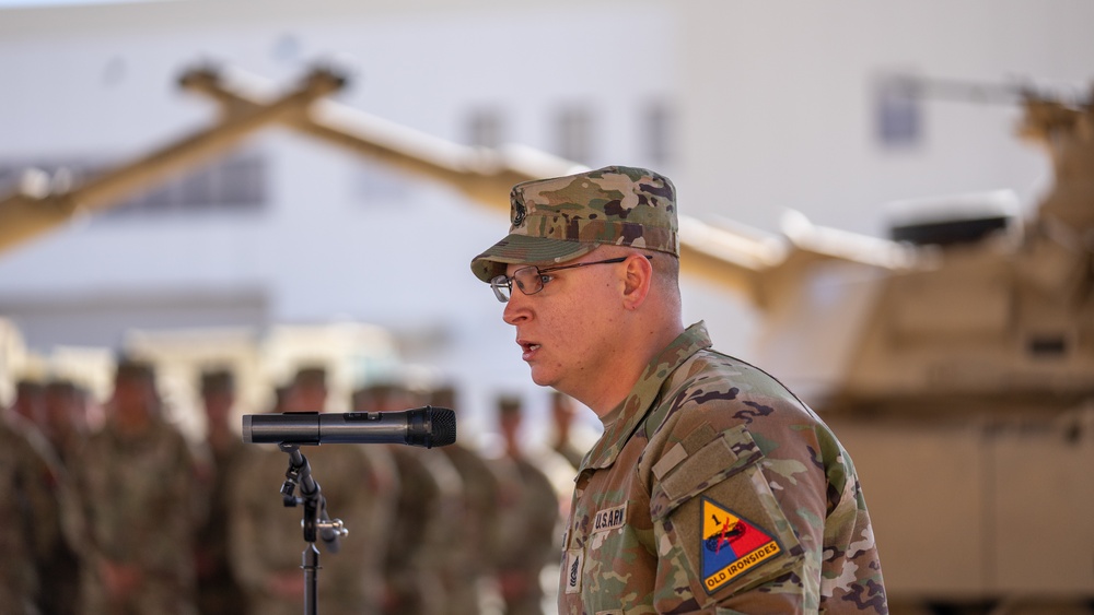 1st Battalion, 36th Infantry Regiment Change of Responsibility