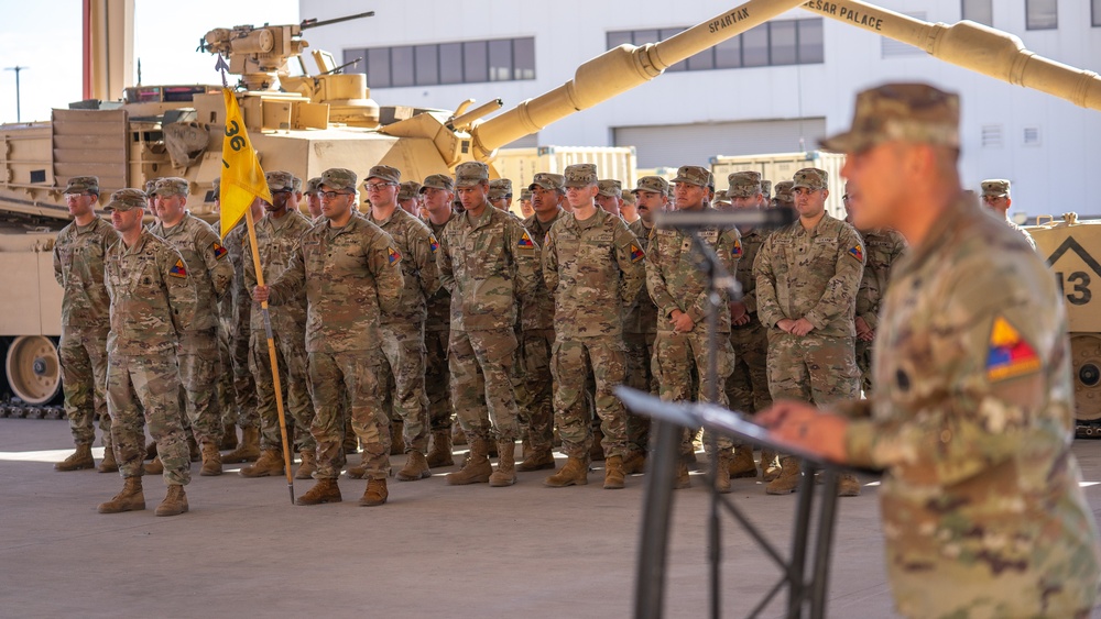 1st Battalion, 36th Infantry Regiment Change of Responsibility