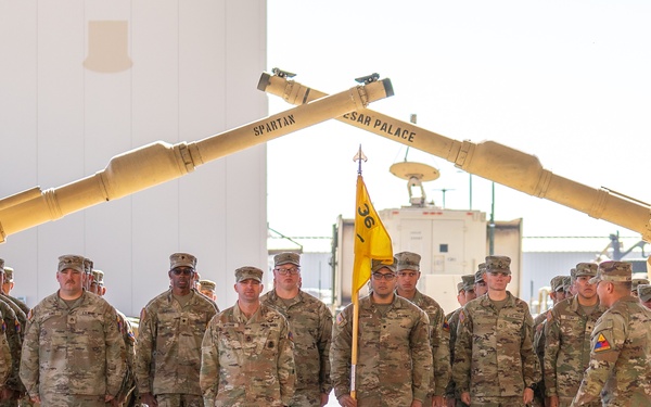 1st Battalion, 36th Infantry Regiment Change of Responsibility