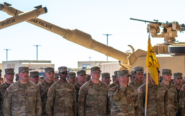 1st Battalion, 36th Infantry Regiment Change of Responsibility