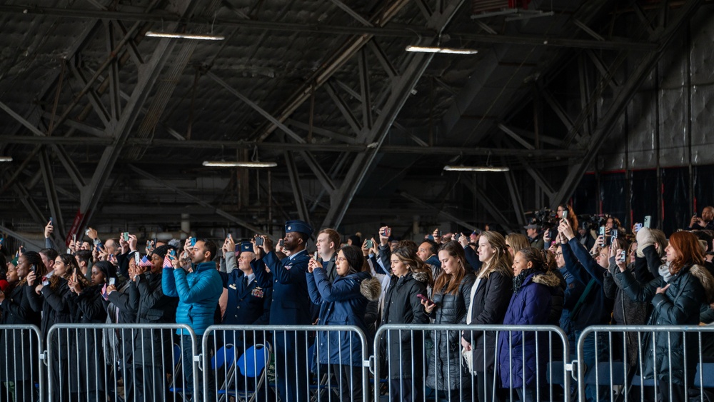 Biden’s final sendoff: A historic farewell at America’s Airfield