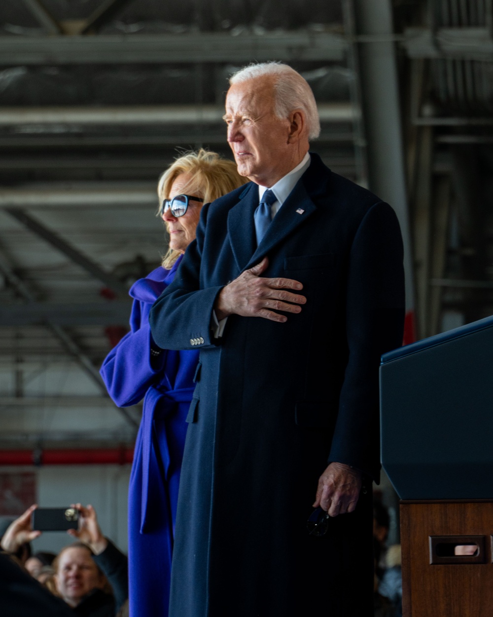 Biden’s final sendoff: A historic farewell at America’s Airfield