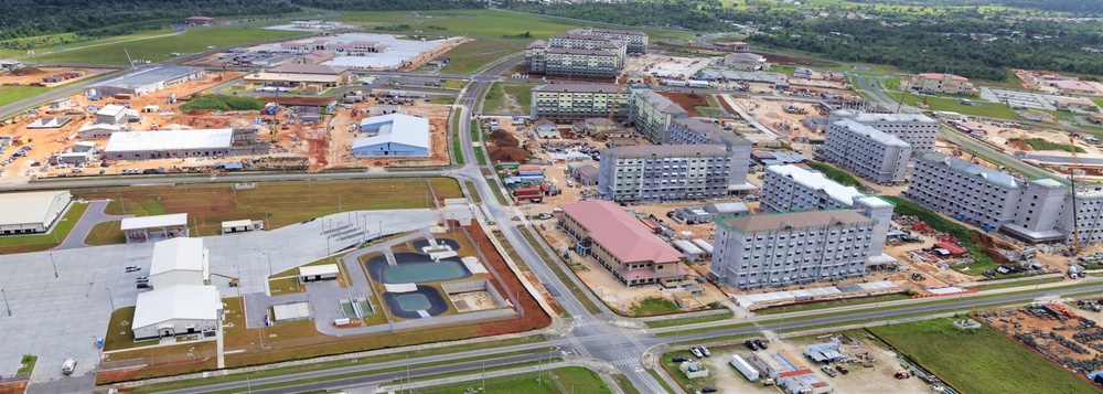 Marine Corps Base Camp Blaz Under Construction