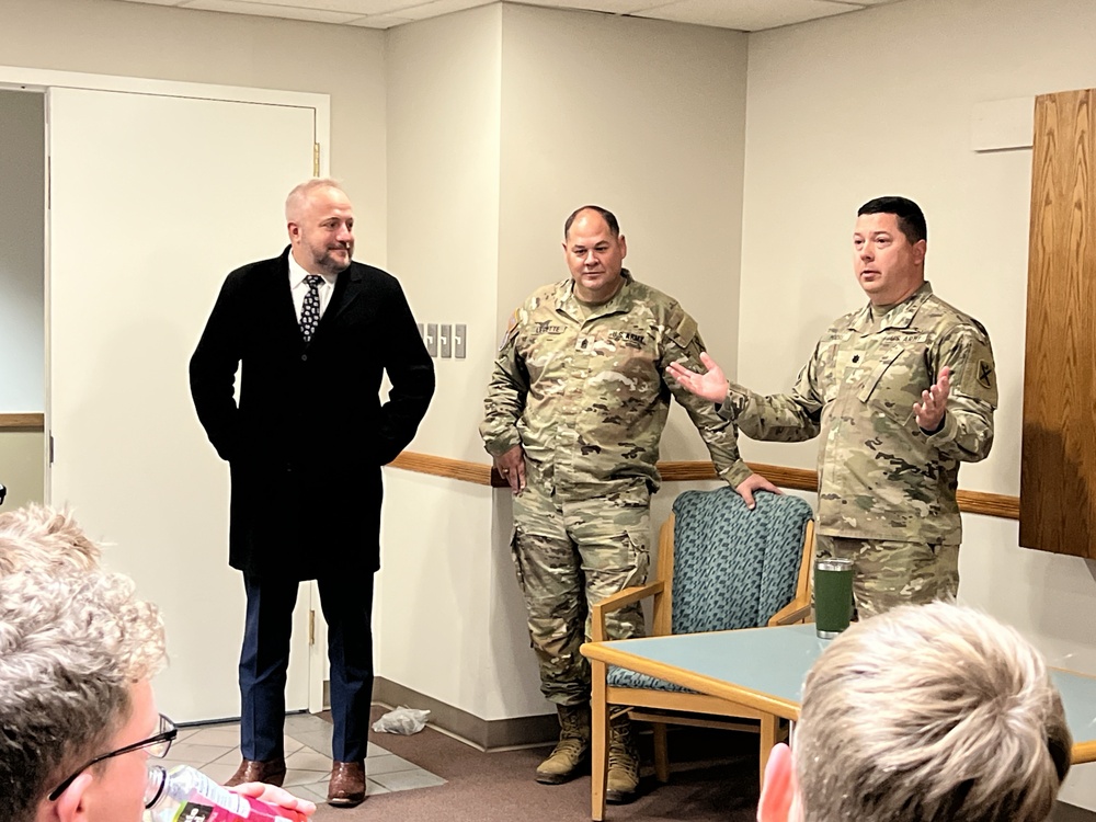 Congressman Russell Fry Meets South Carolina National Guard Soldiers Supporting 60th Presidential Inauguration