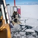 USCGC Polar Star (WAGB 10) conducts dive operations in McMurdo Sound during Operation Deep Freeze