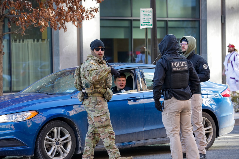 Virginia National Guard soldiers assist community during 60th Presidential Inauguration