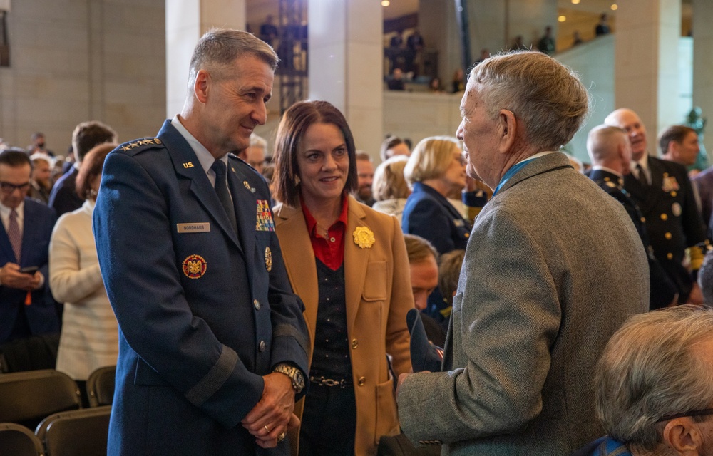 Joint Chiefs of Staff attend the 60th Presidential Inauguration