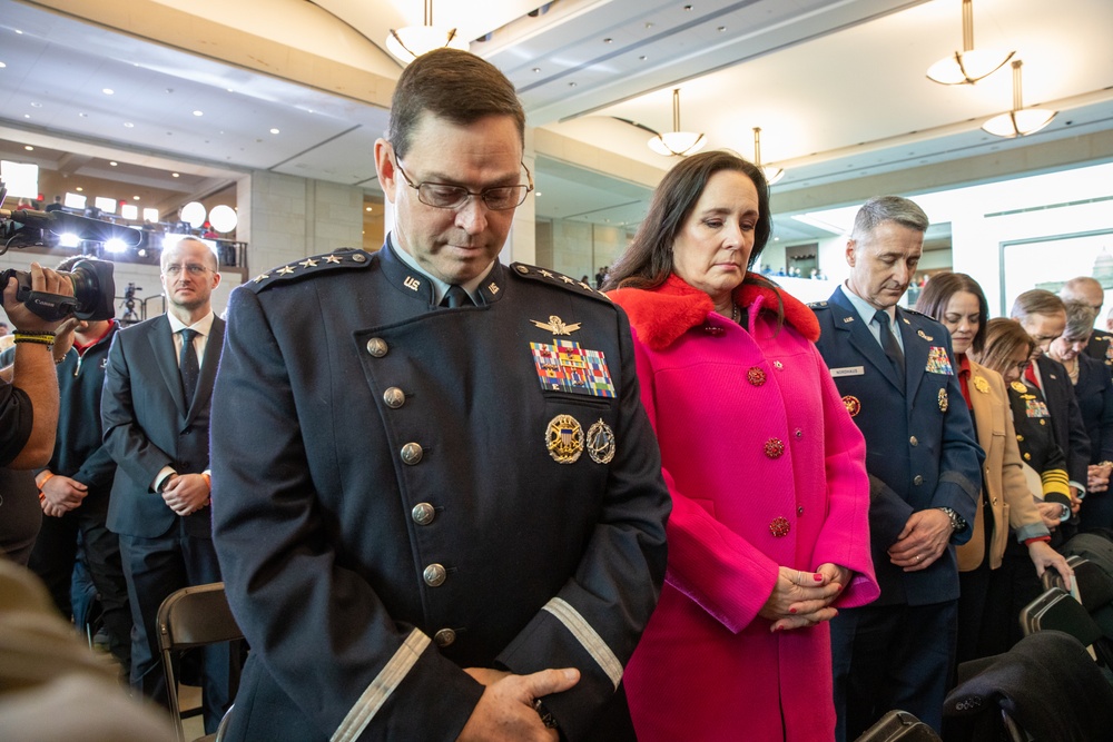 Joint Chiefs of Staff attend the 60th Presidential Inauguration