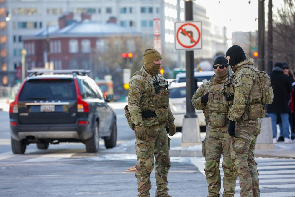 Virginia National Guard soldiers assist community during 60th Presidential Inauguration