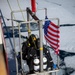 USCGC Polar Star (WAGB 10) conducts dive operations in McMurdo Sound during Operation Deep Freeze