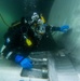 USCGC Polar Star (WAGB 10) conducts dive operations in McMurdo Sound during Operation Deep Freeze