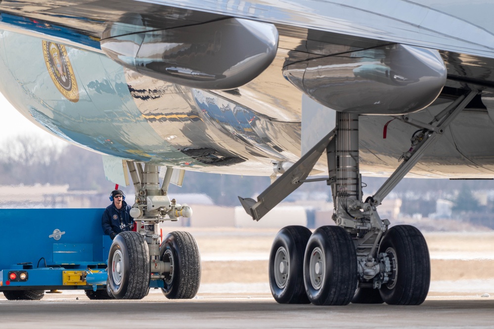 Biden’s final sendoff: A historic farewell at America’s Airfield