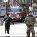 National Guardsmen Stands Guard Outside Metro Stations During Presidential Inauguration