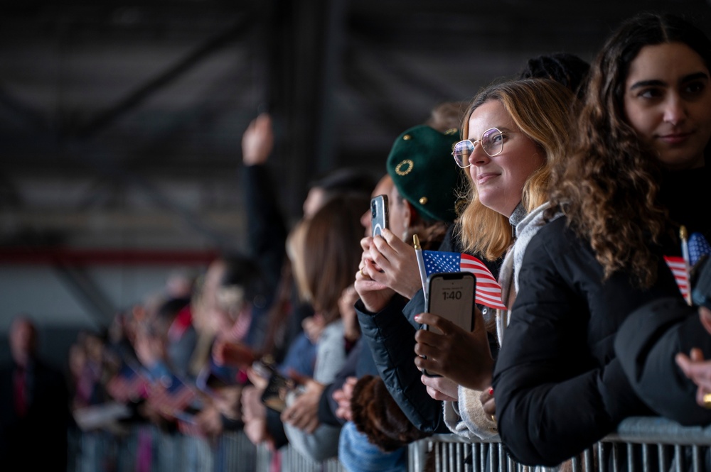 Biden’s final sendoff: A historic farewell at America’s Airfield