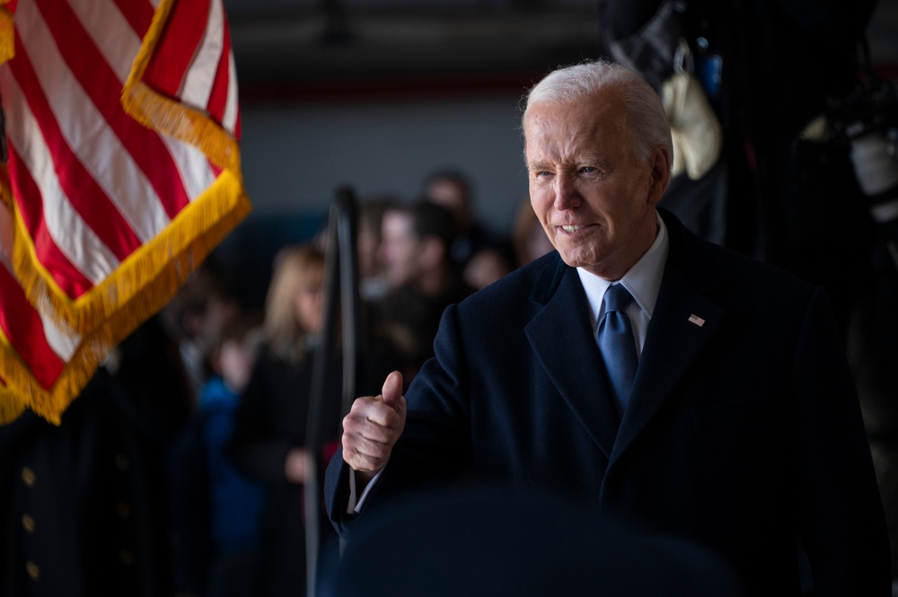 Biden’s final sendoff: A historic farewell at America’s Airfield