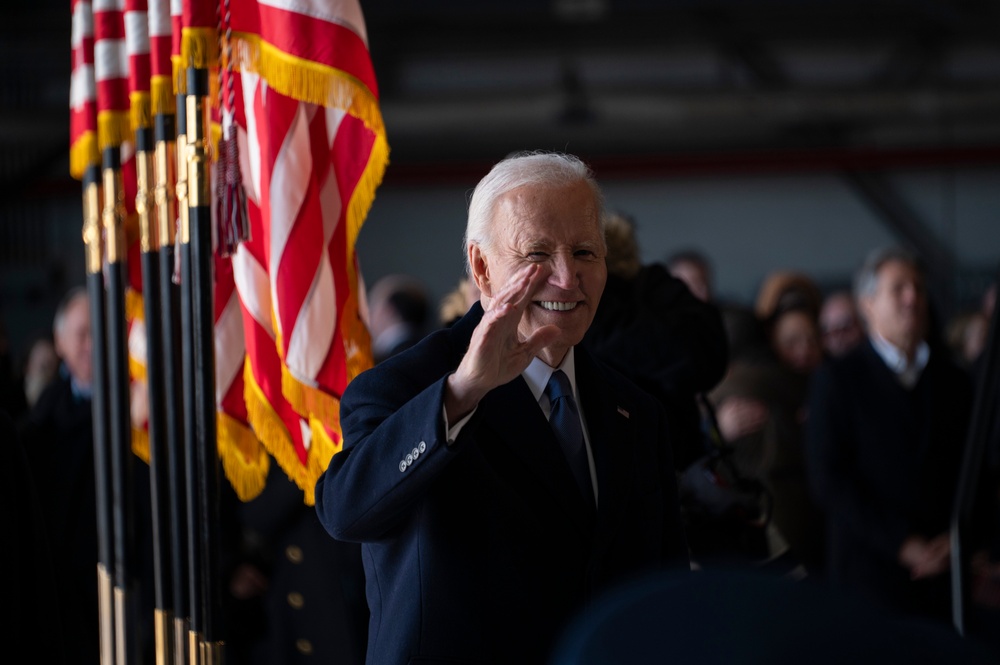 Biden’s final sendoff: A historic farewell at America’s Airfield