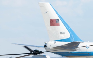 Biden’s final sendoff: A historic farewell at America’s Airfield