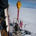 USCGC Polar Star (WAGB 10) conducts dive operations in McMurdo Sound during Operation Deep Freeze