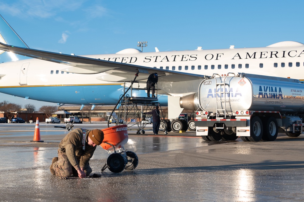 Joint Base Andrews supports Biden’s sendoff ceremony