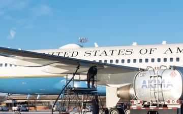 Joint Base Andrews supports Biden’s sendoff ceremony