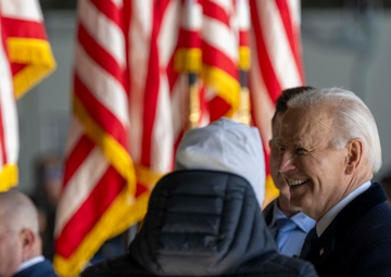 Biden’s final sendoff: A historic farewell at America’s Airfield
