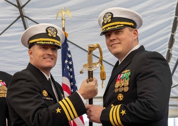 USS Milius (DDG 69) Change of Command Ceremony