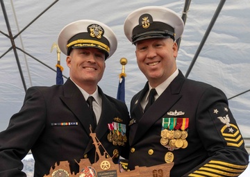 USS Milius (DDG 69) Change of Command Ceremony