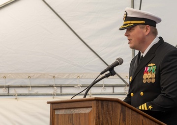 USS Milius (DDG 69) Change of Command Ceremony