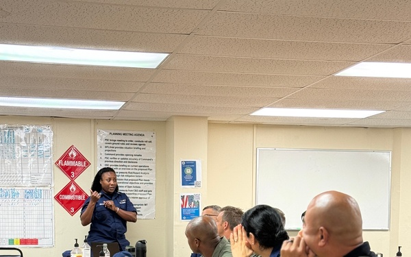 Guam emergency responders hold first quarterly SAR professionals meeting of 2025