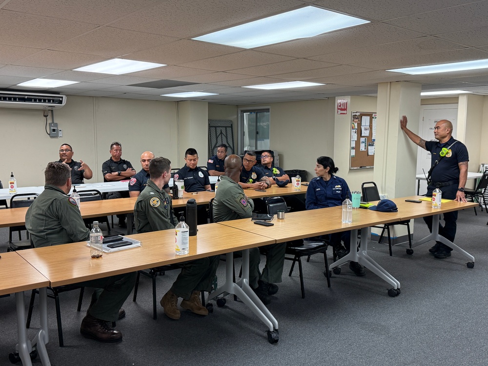 Guam emergency responders hold first quarterly SAR professionals meeting of 2025