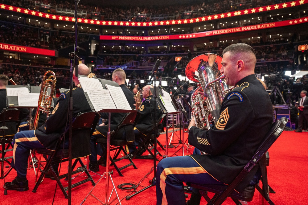 U.S. Army Bands support 60th Presidential Inauguration