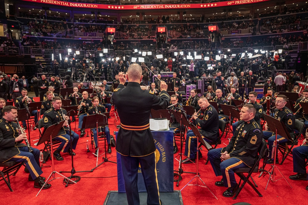 U.S. Army Bands support 60th Presidential Inauguration