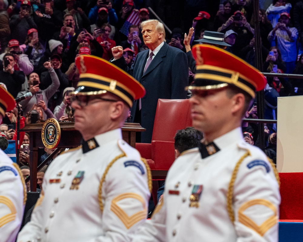 U.S. Army Bands support 60th Presidential Inauguration