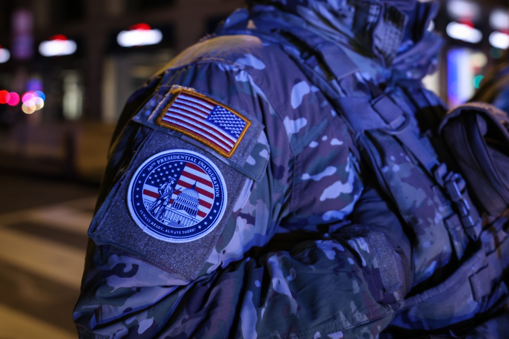 Virginia National Guard Soldiers Direct Citizens and Manage Traffic in Support of 60th Presidential Inauguration