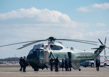 Biden’s final sendoff: A historic farewell at America’s Airfield