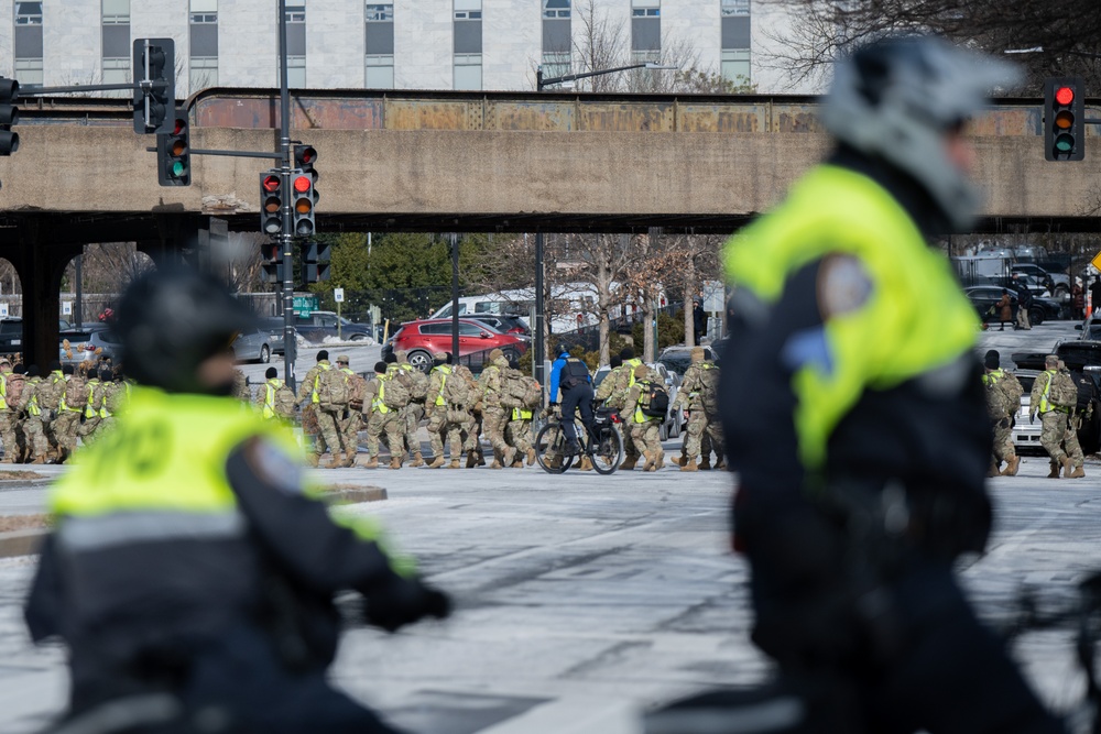 Idaho National Guard Soldiers and Airmen Provide Support for 60th Presidential Inauguration