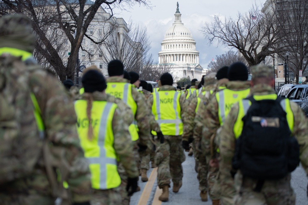 Idaho National Guard Provides Support to 60th Presidential Inauguration