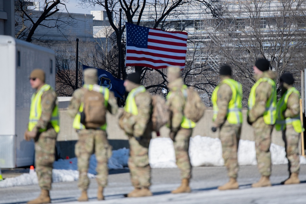 Idaho National Guard Provides Support for the 60th Presidential Inauguration