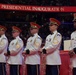 Service members participate in inaugural parade