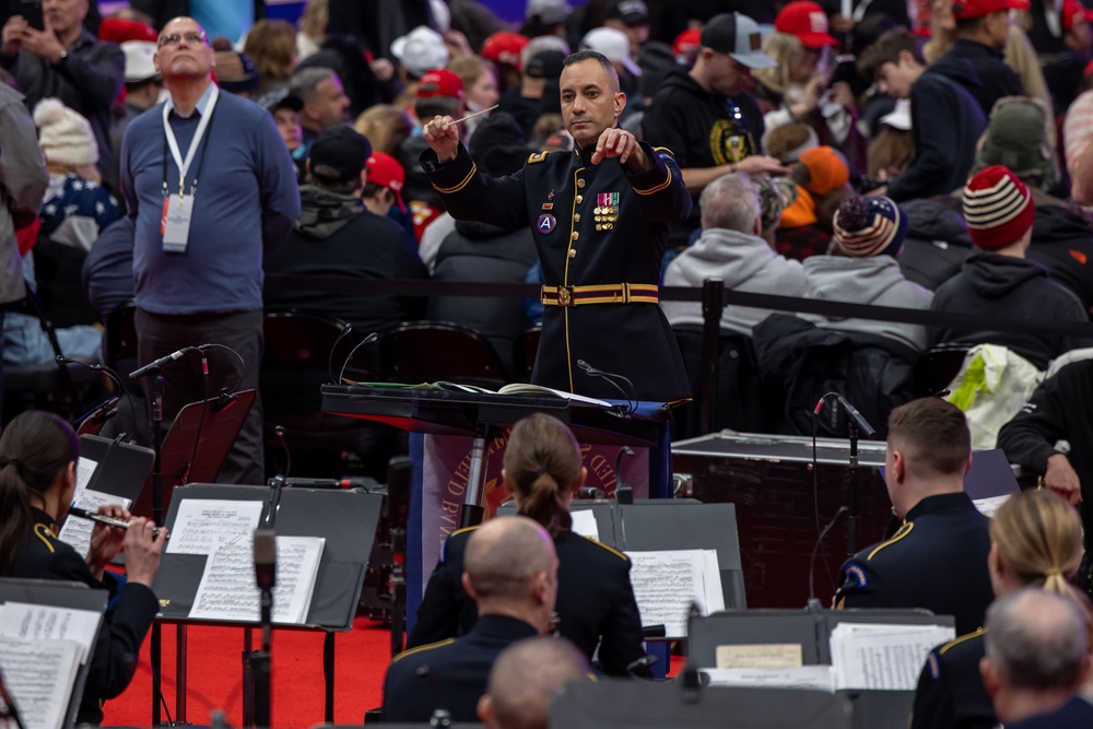 U.S. Army Band performs during 60th Presidential Inauguration