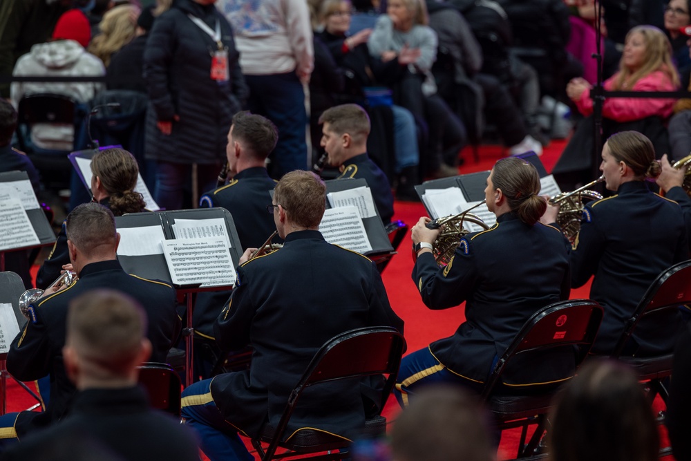 U.S. Army Band performs during 60th Presidential Inauguration